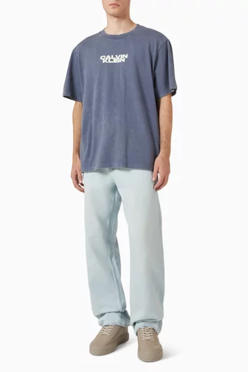 Graphic-print T-shirt in Cotton
