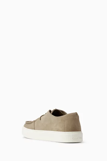 Hybrid Clean Apron Sneakers in Suede
