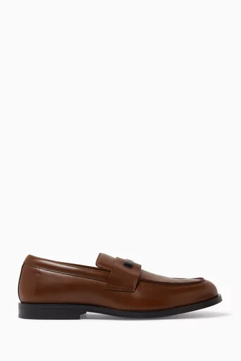 Loafers in Leather