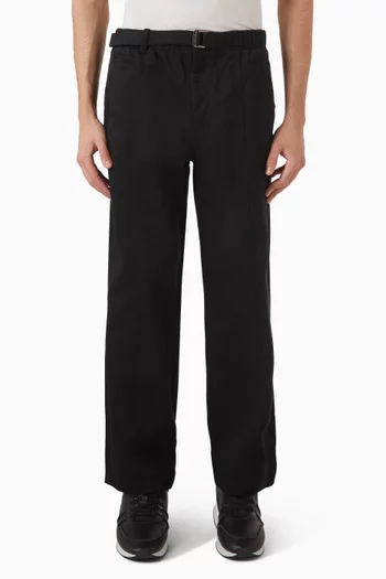 Baggy Pants in Cotton Twill