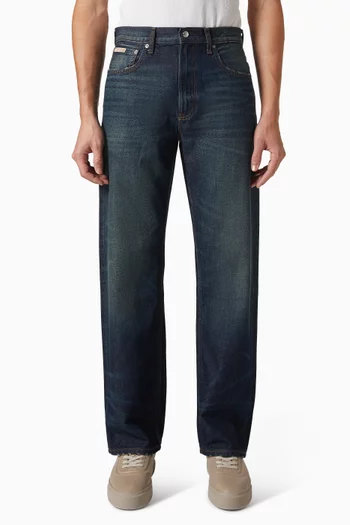 Straight-leg Jeans in Denim
