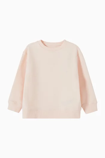 Logo Sweatshirt in Cotton