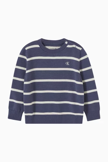 Striped Knitted Sweater