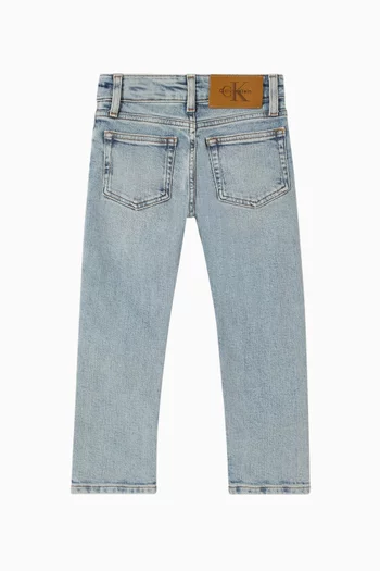Dad Jeans in Cotton Denim