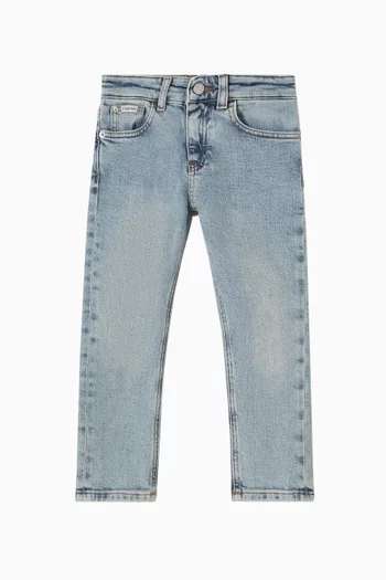Dad Jeans in Cotton Denim