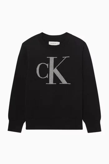 Monogram Knitted Sweater