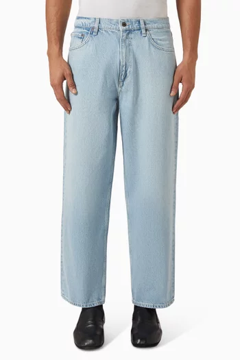 Baggy-fit Authentic Rigid Jeans in Denim