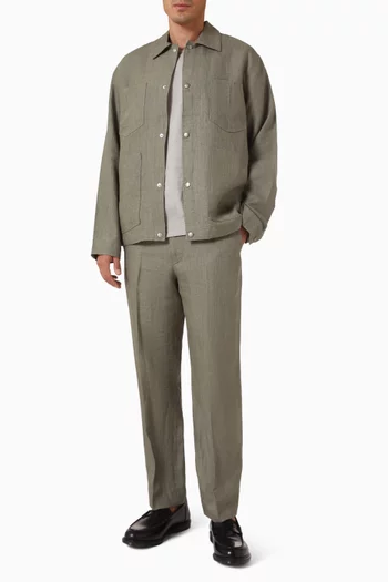 Evan Pants in Linen