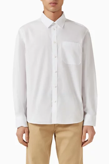 Relaxed-fit Shirt in Cotton-poplin
