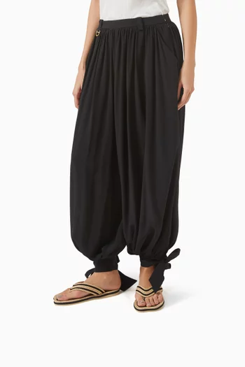 Braided Flip-flop Sandals in Cotton