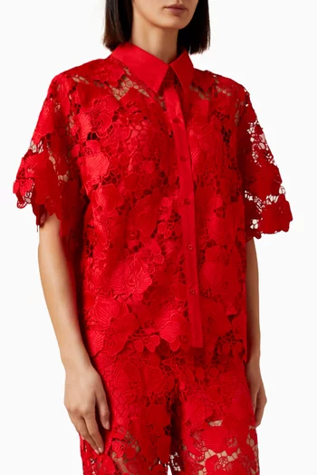 Yasgala Shirt in Lace