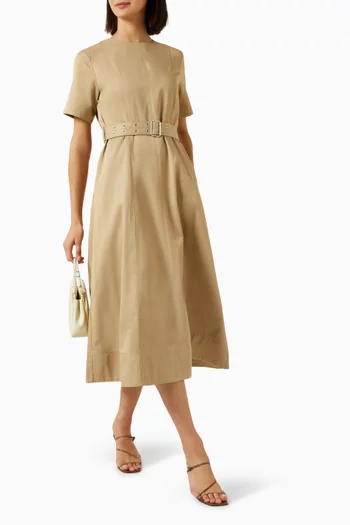 Yastimala Belted Dress