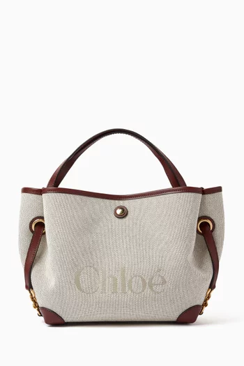 Small Clover Shoulder Bag in Canvas