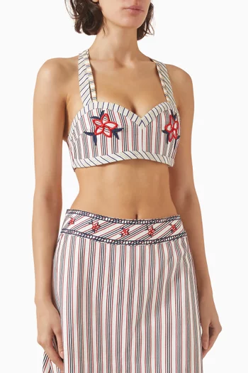 Saeli Top in Cotton-blend