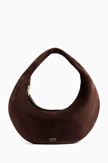 Mini Olivia Hobo Bag in Suede