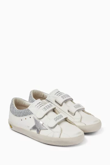 Old School Sneakers in Leather