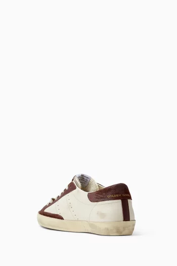 Super-Star Sneakers in Leather & Suede