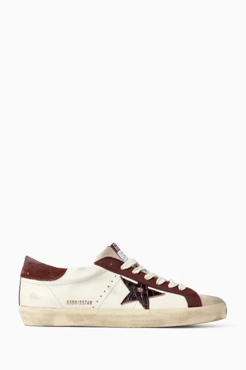 Super-Star Sneakers in Leather & Suede