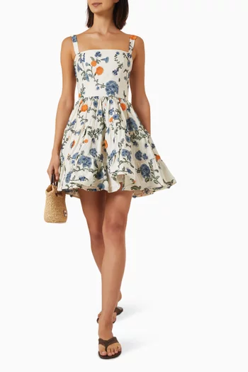 Lima Brisa Embroidered Mini Dress