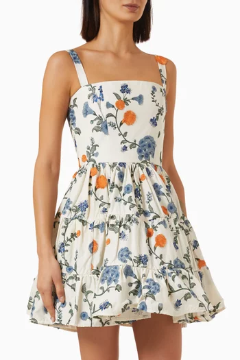 Lima Brisa Embroidered Mini Dress