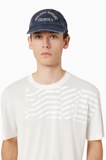Journey Baseball Cap in Washed Cotton Twill