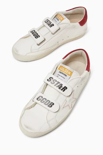 Old School Sneakers in Leather & Suede
