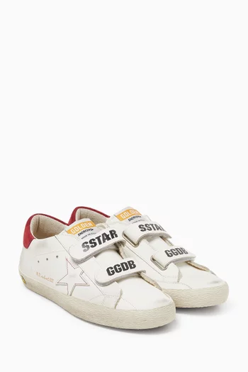 Old School Sneakers in Leather & Suede