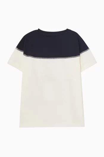 Logo T-Shirt in Cotton Jersey
