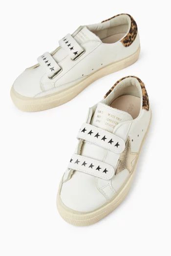 May School Sneakers in Leather