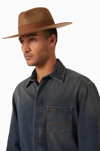 Fedora Hat in Wool Felt