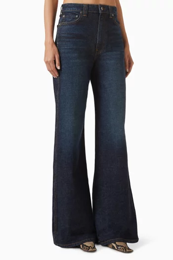 Dane Wide-leg Jeans in Denim