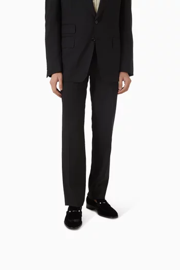 Chambelimoc Night Strass Loafers in Velvet