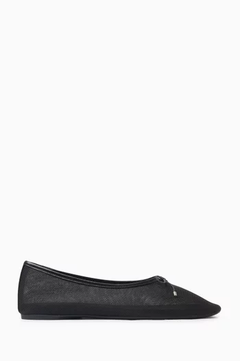 Poppi Ballet Flats in Mesh