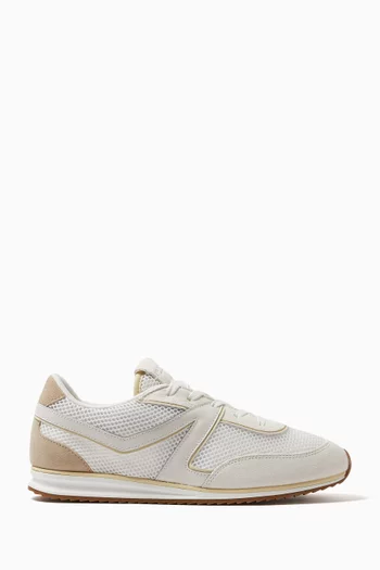Retro Sneakers in Mesh