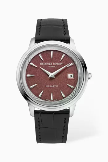 Classics Moneta Solarmetre Quartz Watch, 39mm