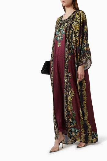 Orvieto Abaya Set in Bemberg Crepe