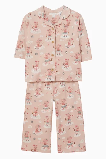 Button-up Pyjama Set