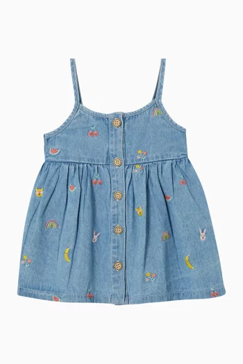 Friendship Dress in Denim