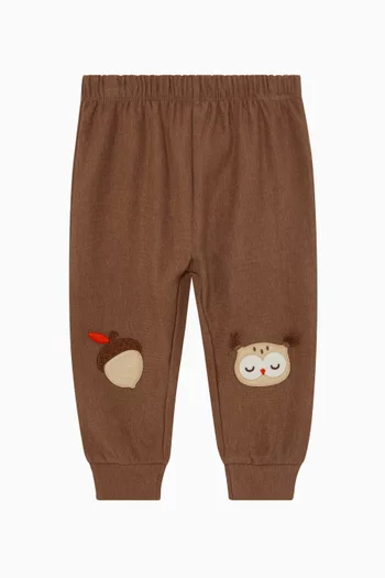 Thick Leggings in Organic Cotton-blend
