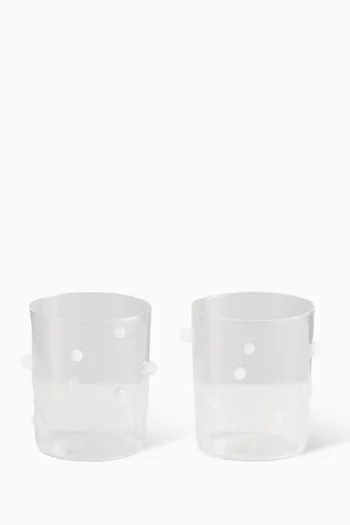 Medium Pomponette Gobelets, Set of 2
