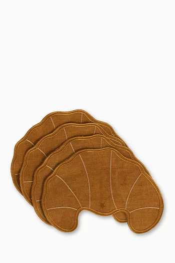Croissant Napkins, Set of 4