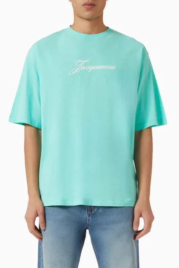 Logo-print T-shirt in Cotton-jersey