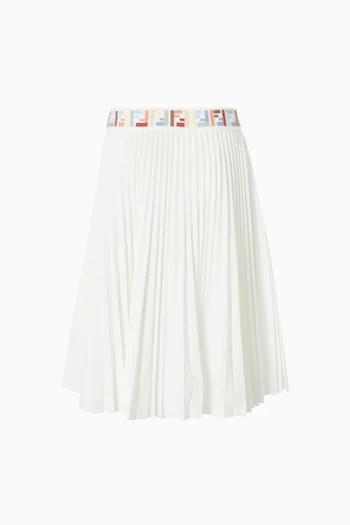 Pleated Midi Skirt