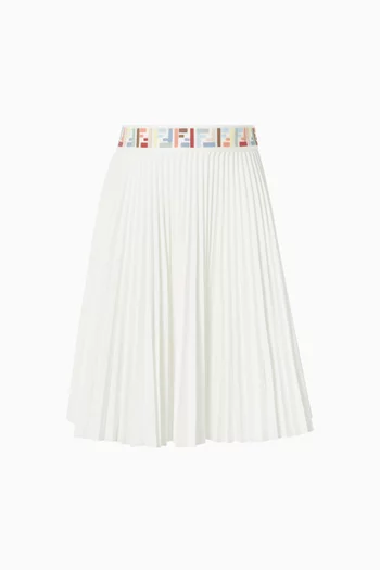 Pleated Midi Skirt