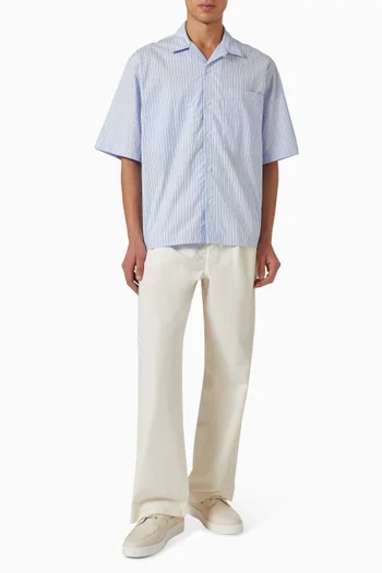 Boxy-fit Shirt in Cotton