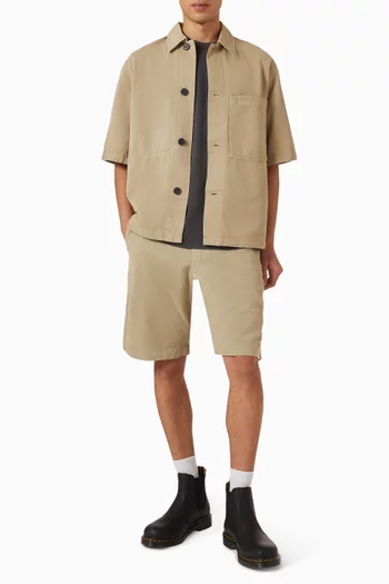 Relaxed-fit Overshirt in Cotton-linen