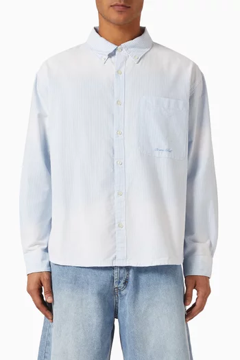Distressed Oxford Shirt