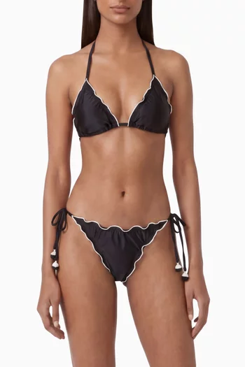 Lettuce Edge Tie-side Bikini Briefs