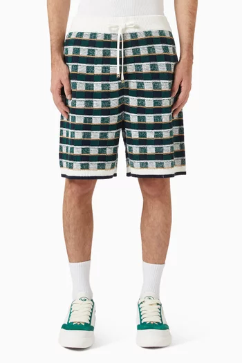 Mosaic Shorts in Crochet