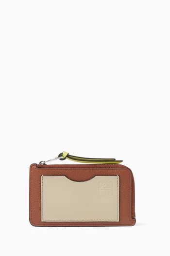 Coin Cardholder in Soft-grained Calfskin